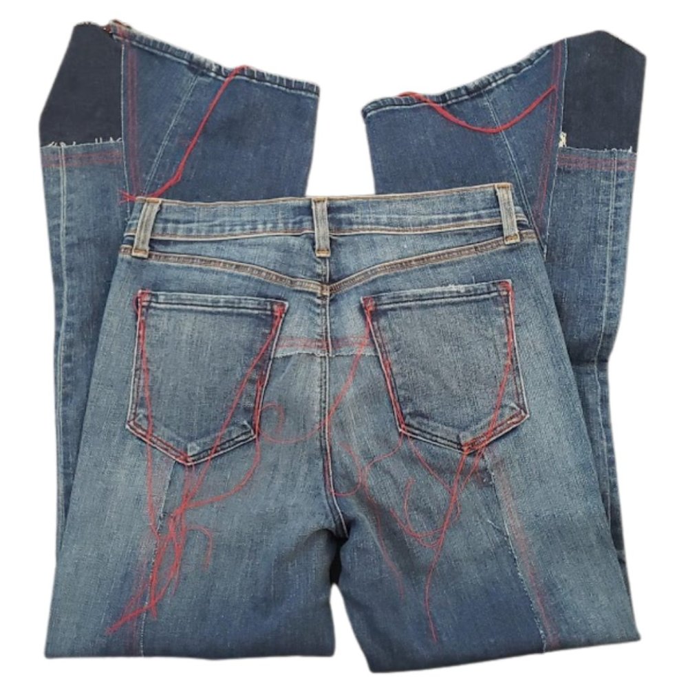 NEW J Brand xKozaburo Jolene Mysticism Flare Jeans - Picture 5 of 16